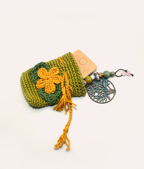 Jemný pytlík z příze