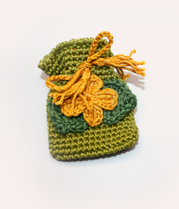 Jemný pytlík z příze