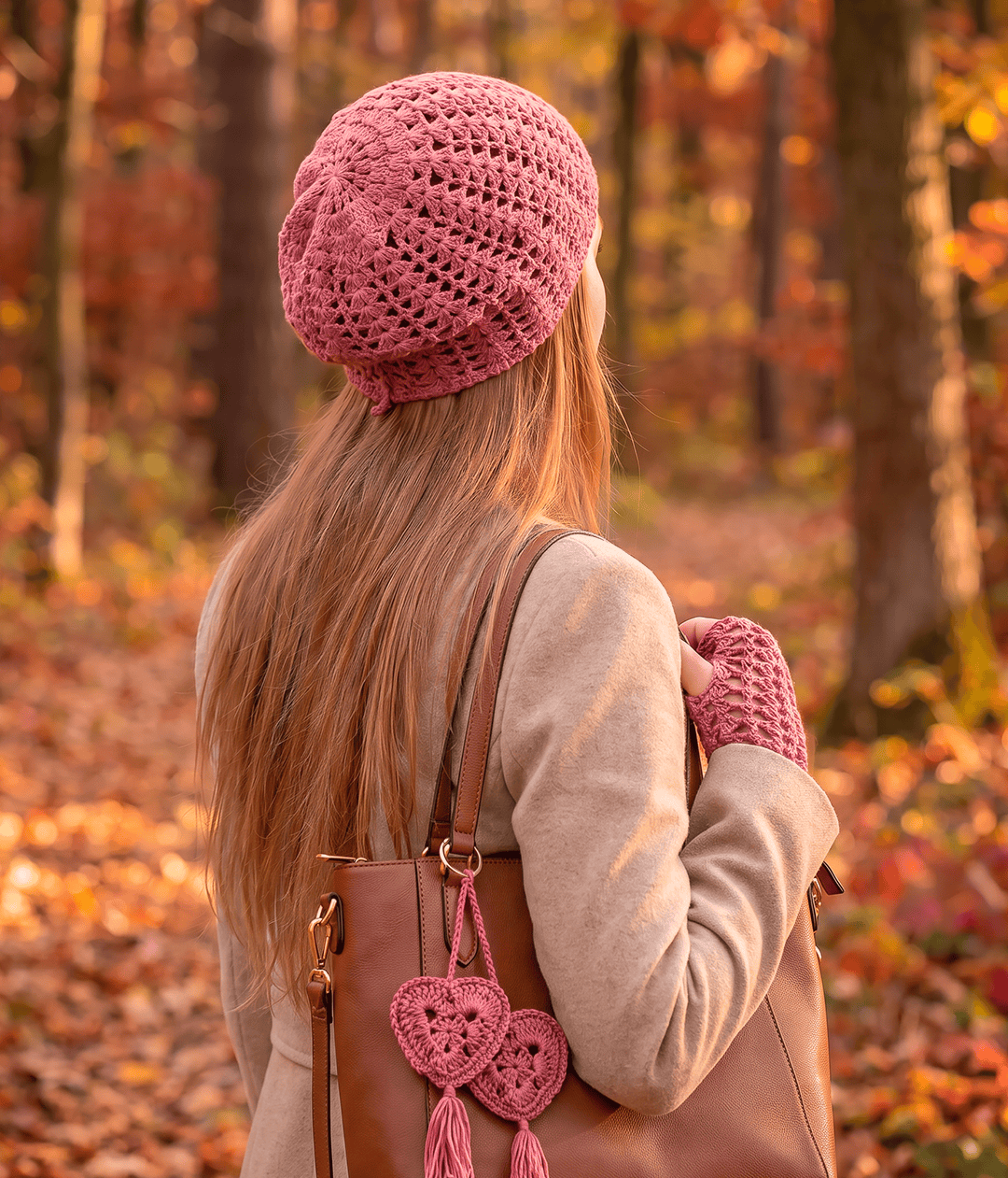 Podzimní čepice a rukavičky Autumn Élan