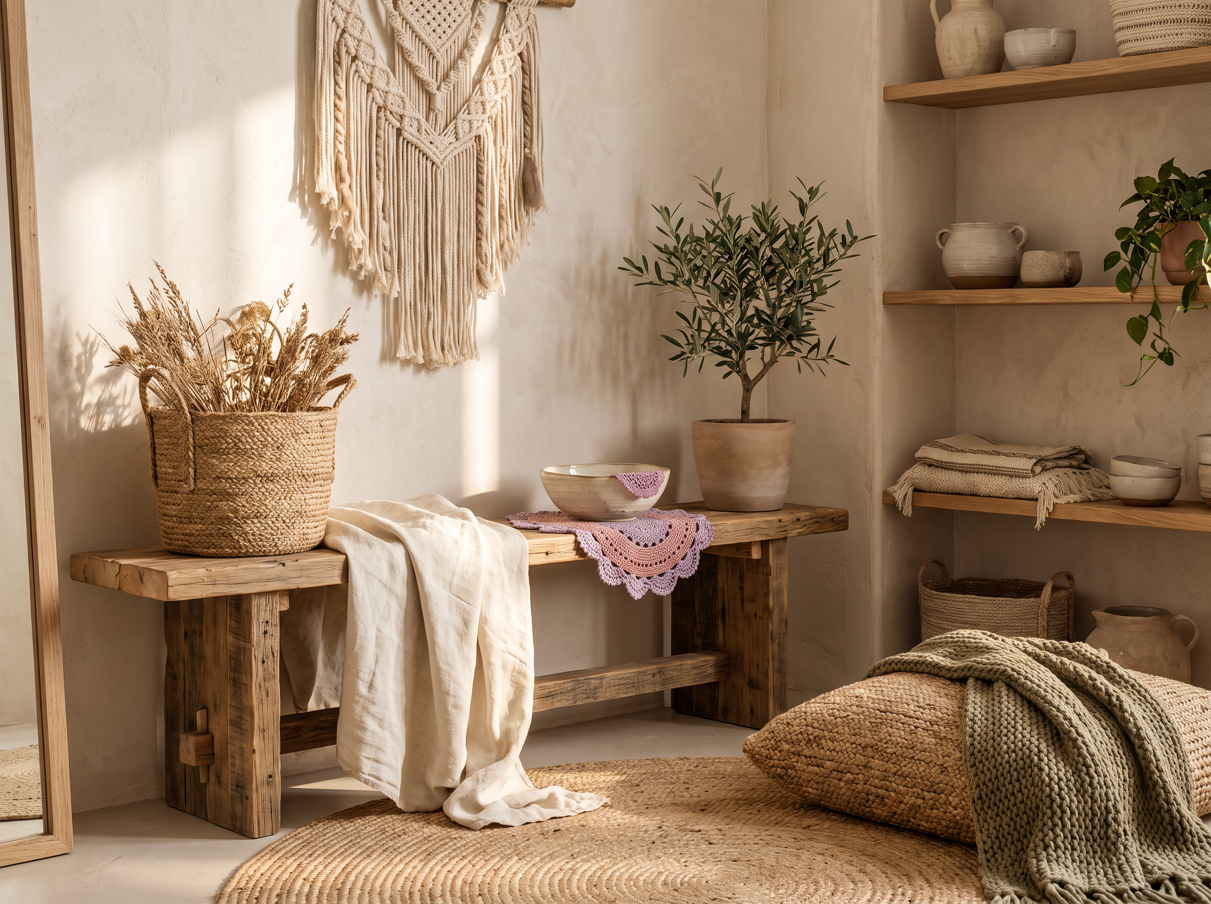 Boho interiér